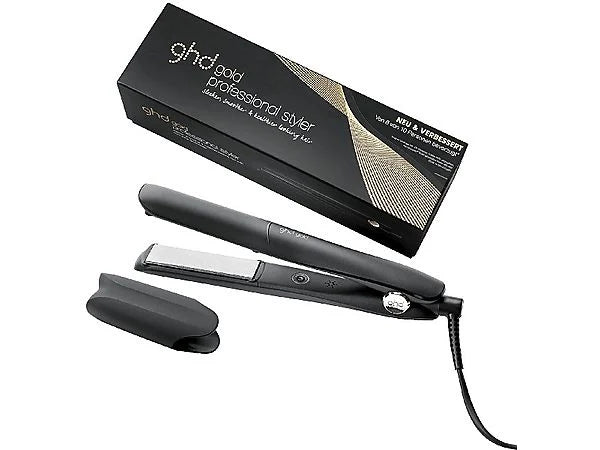 Plancha de pelo - GHD Gold Professional Styler, Tecnología DualZone, Placas suaves y basculantes